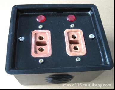 【舞臺燈光盒亮牌2聯10A 2聯10A燈光盒 10A電源盒】價格,廠家,圖片,其他舞臺設備,北京奧德拉新技術-
